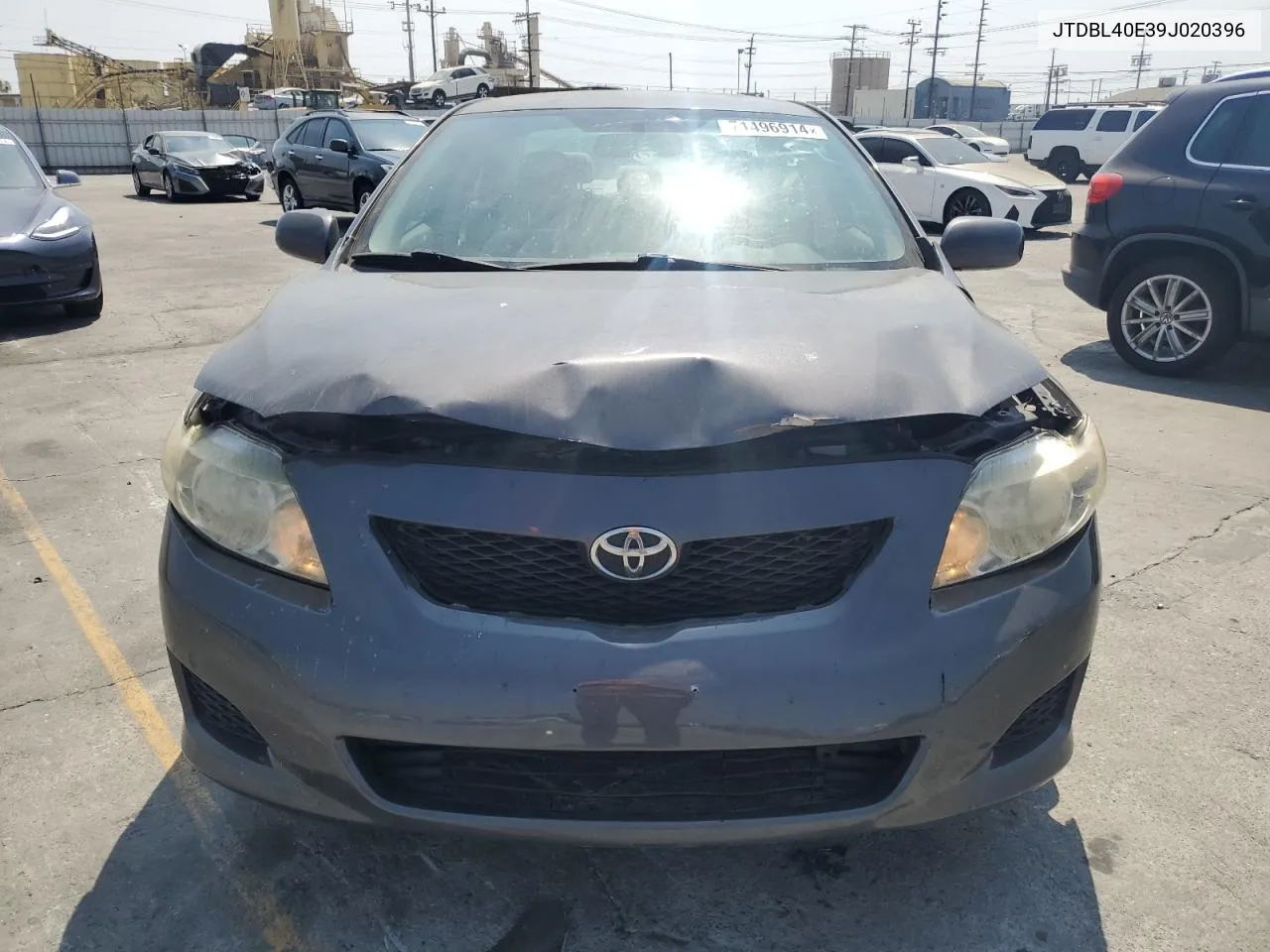 JTDBL40E39J020396 2009 Toyota Corolla Base