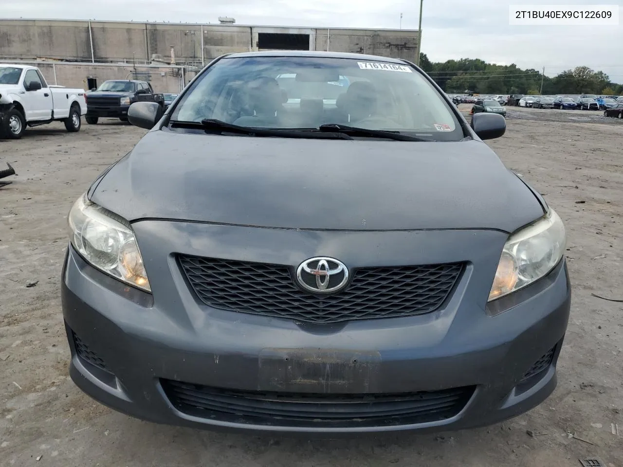 2009 Toyota Corolla Base VIN: 2T1BU40EX9C122609 Lot: 71614164