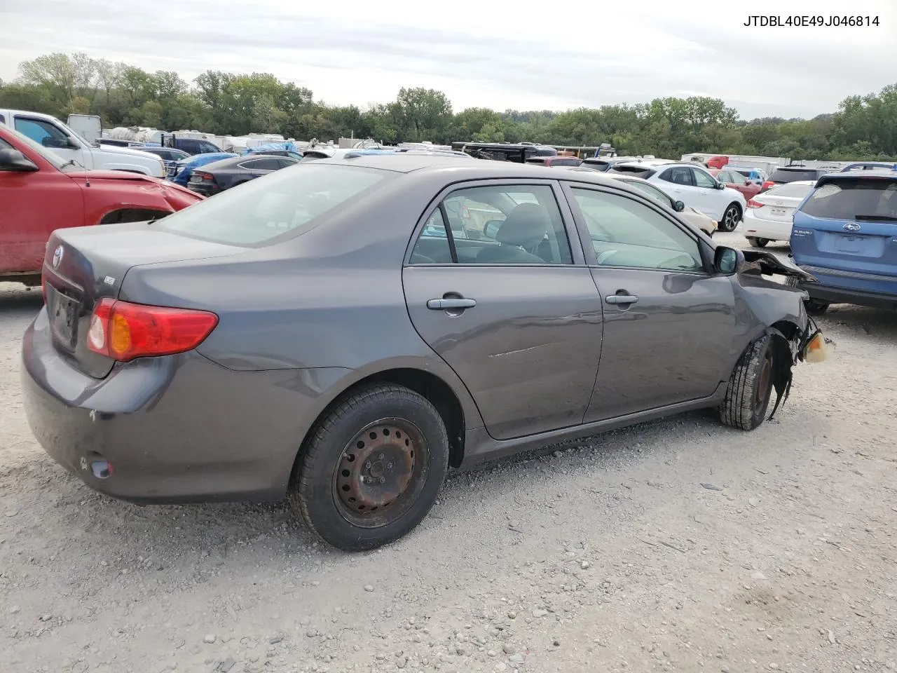 2009 Toyota Corolla Base VIN: JTDBL40E49J046814 Lot: 71615054