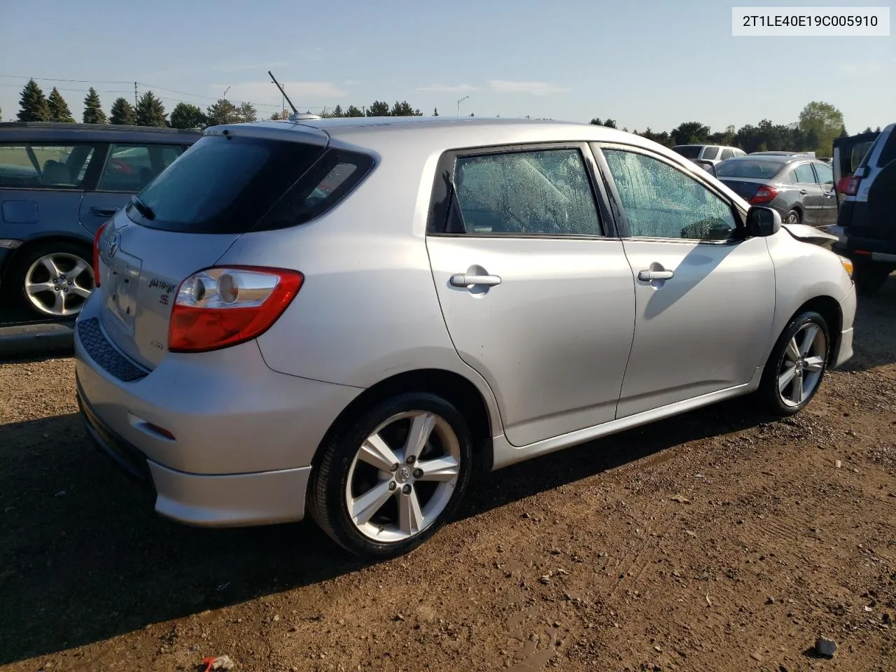 2009 Toyota Corolla Matrix S VIN: 2T1LE40E19C005910 Lot: 71643184