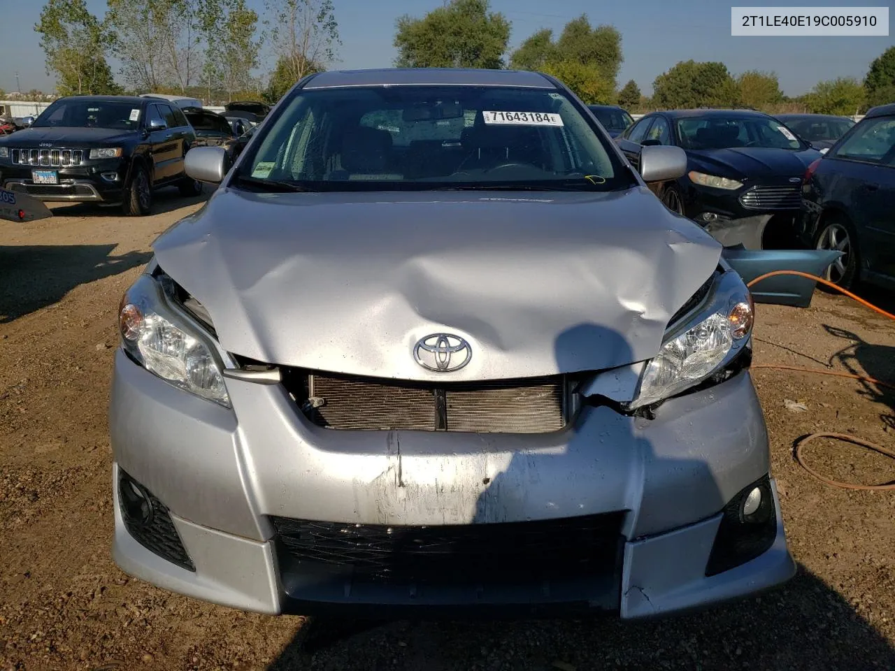 2T1LE40E19C005910 2009 Toyota Corolla Matrix S