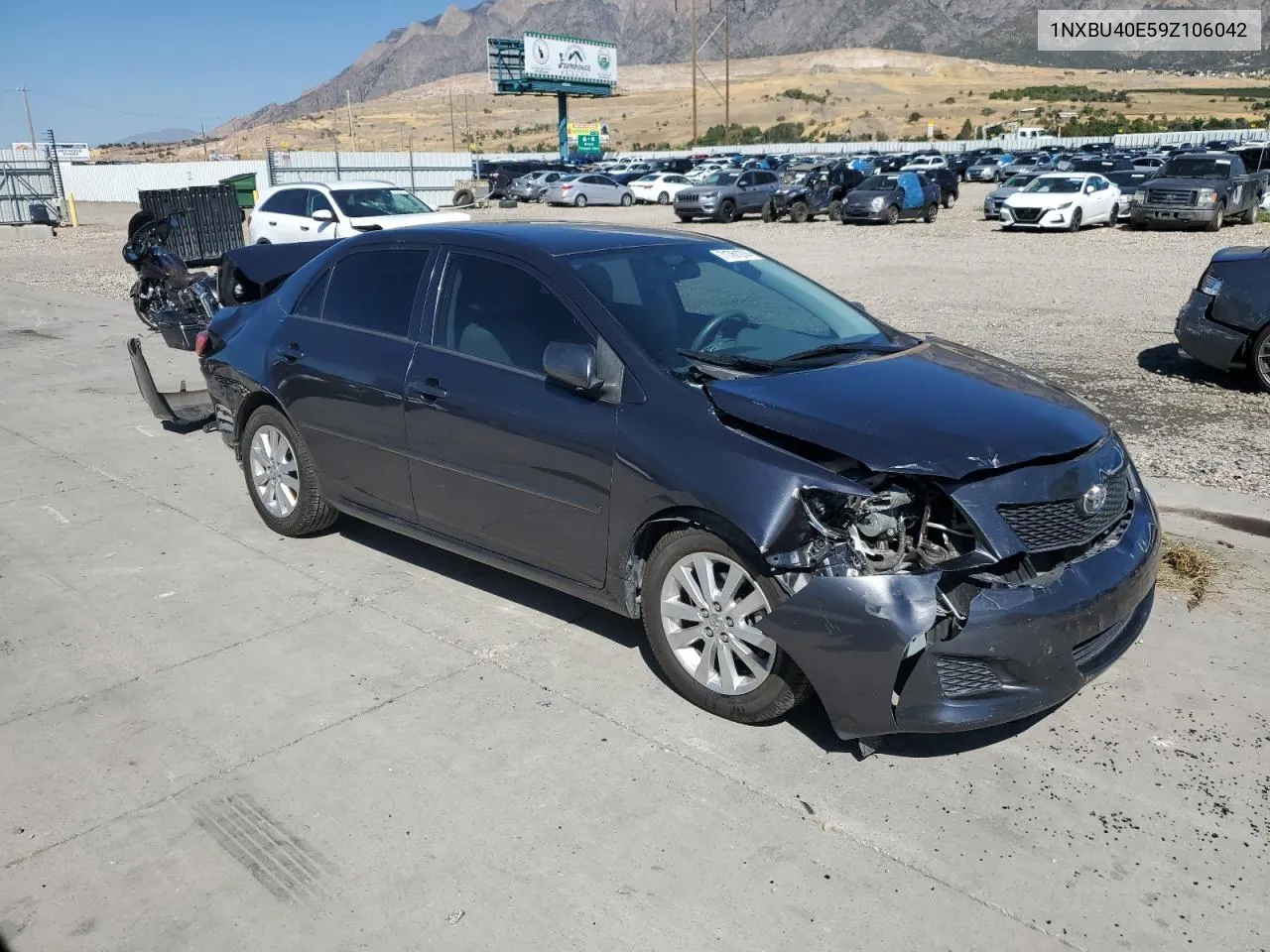 2009 Toyota Corolla Base VIN: 1NXBU40E59Z106042 Lot: 71761274