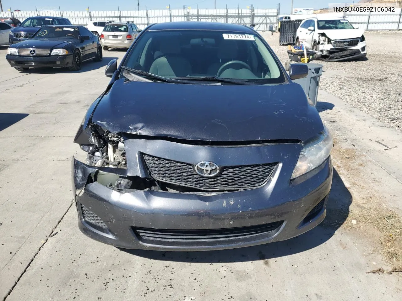 2009 Toyota Corolla Base VIN: 1NXBU40E59Z106042 Lot: 71761274