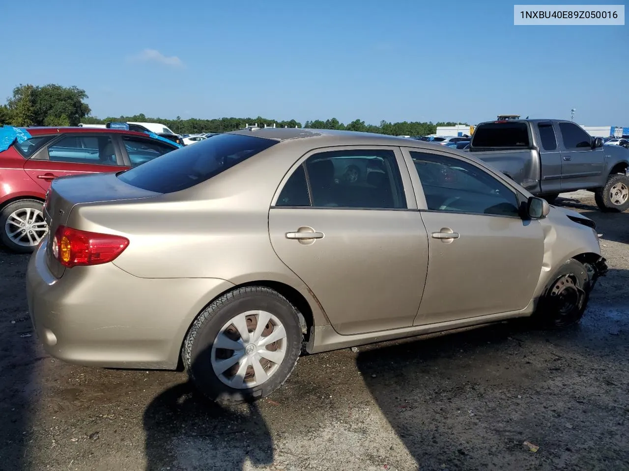 2009 Toyota Corolla Base VIN: 1NXBU40E89Z050016 Lot: 71810014