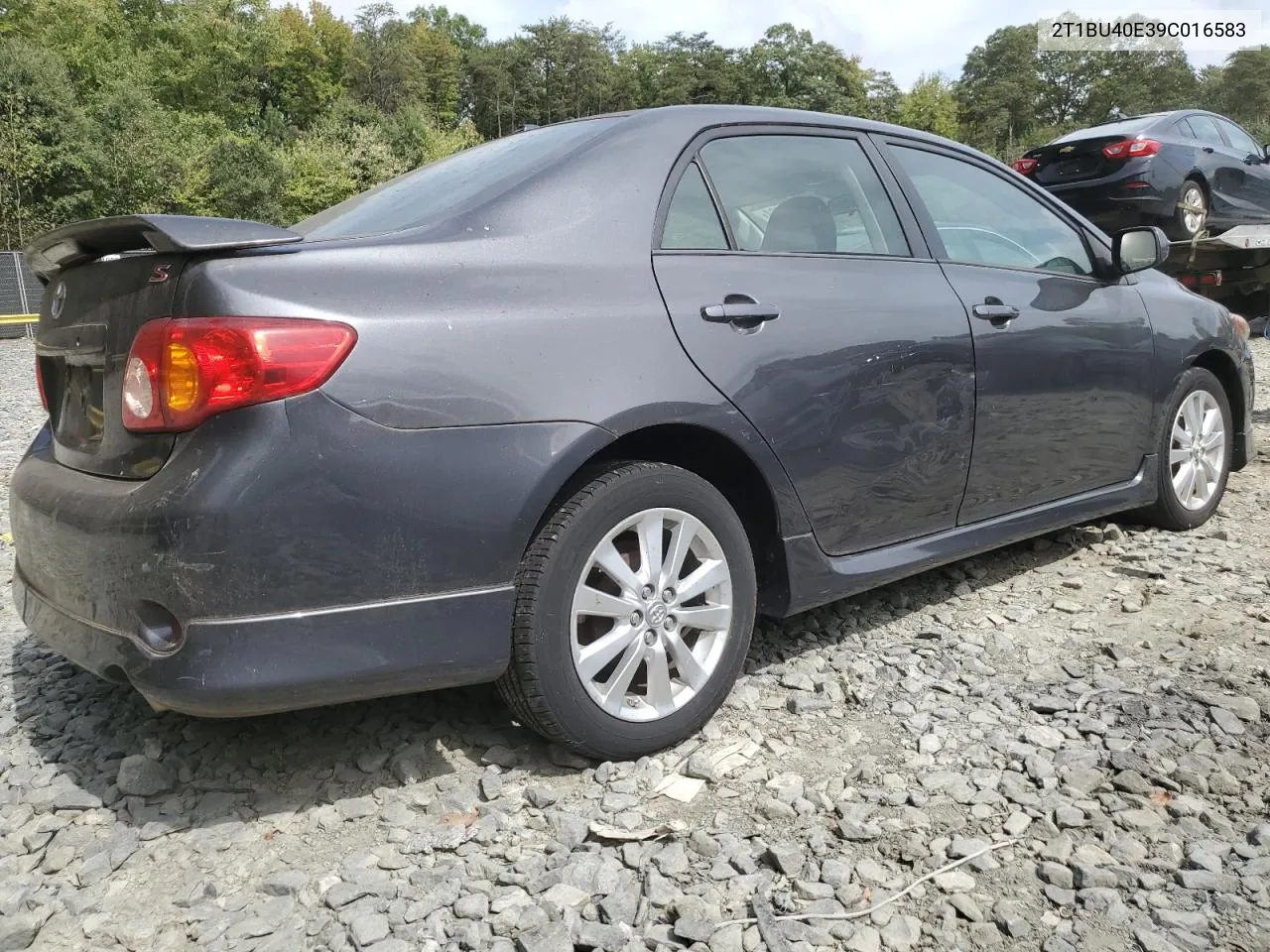 2009 Toyota Corolla Base VIN: 2T1BU40E39C016583 Lot: 71880404