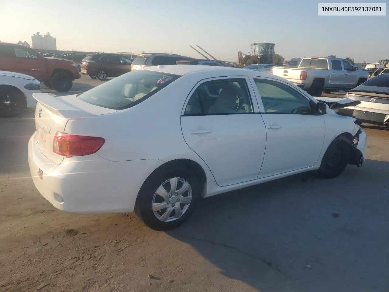 2009 Toyota Corolla Base VIN: 1NXBU40E59Z137081 Lot: 71903874