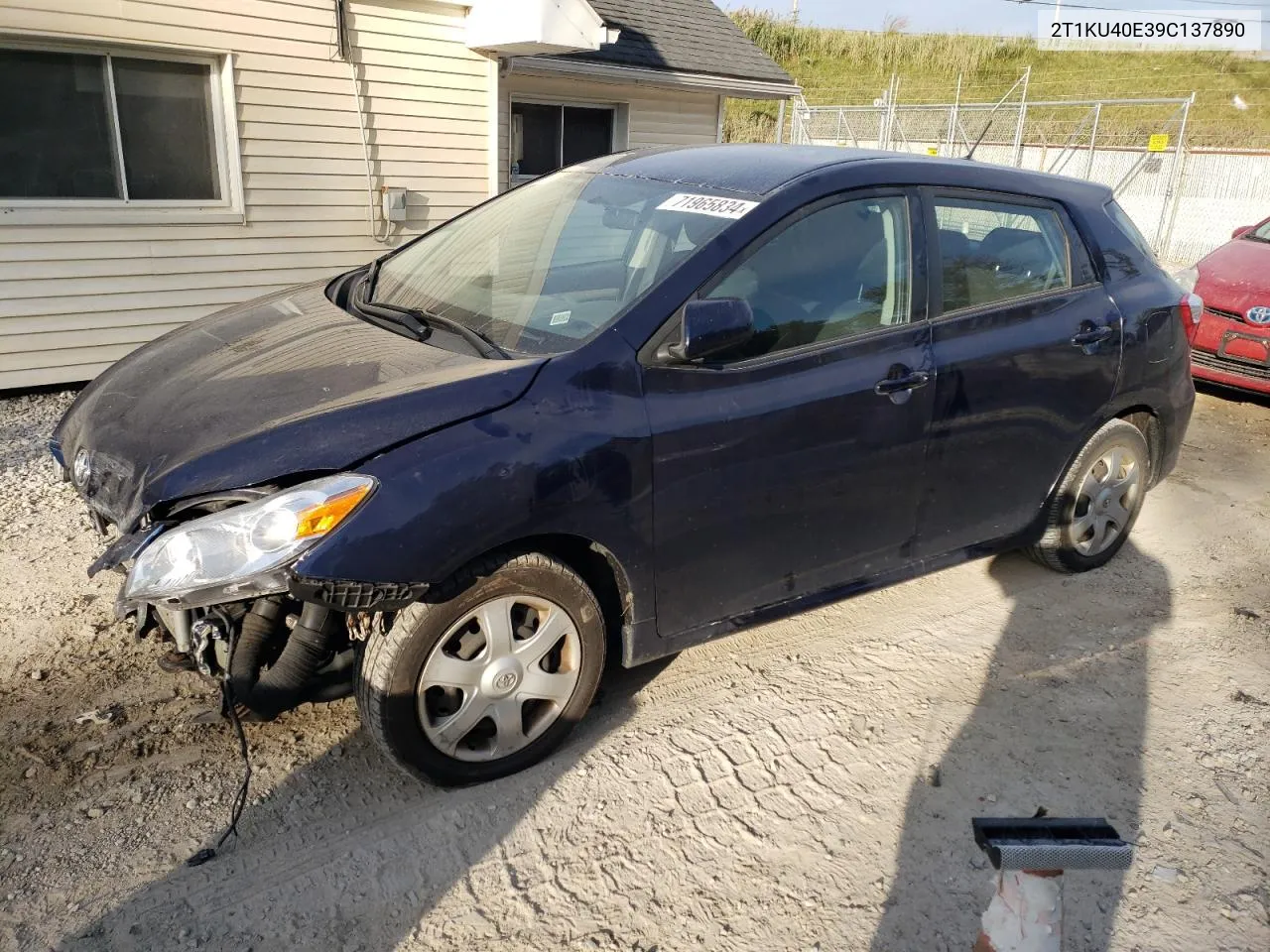 2009 Toyota Corolla Matrix VIN: 2T1KU40E39C137890 Lot: 71965834