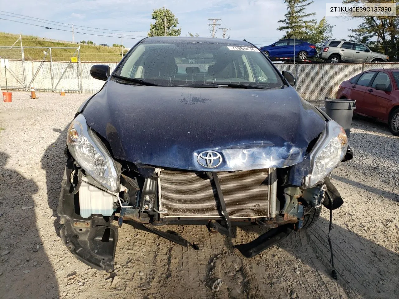 2009 Toyota Corolla Matrix VIN: 2T1KU40E39C137890 Lot: 71965834