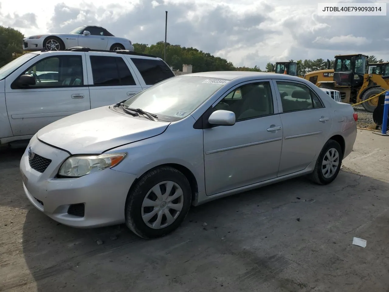 2009 Toyota Corolla Base VIN: JTDBL40E799093014 Lot: 71983344