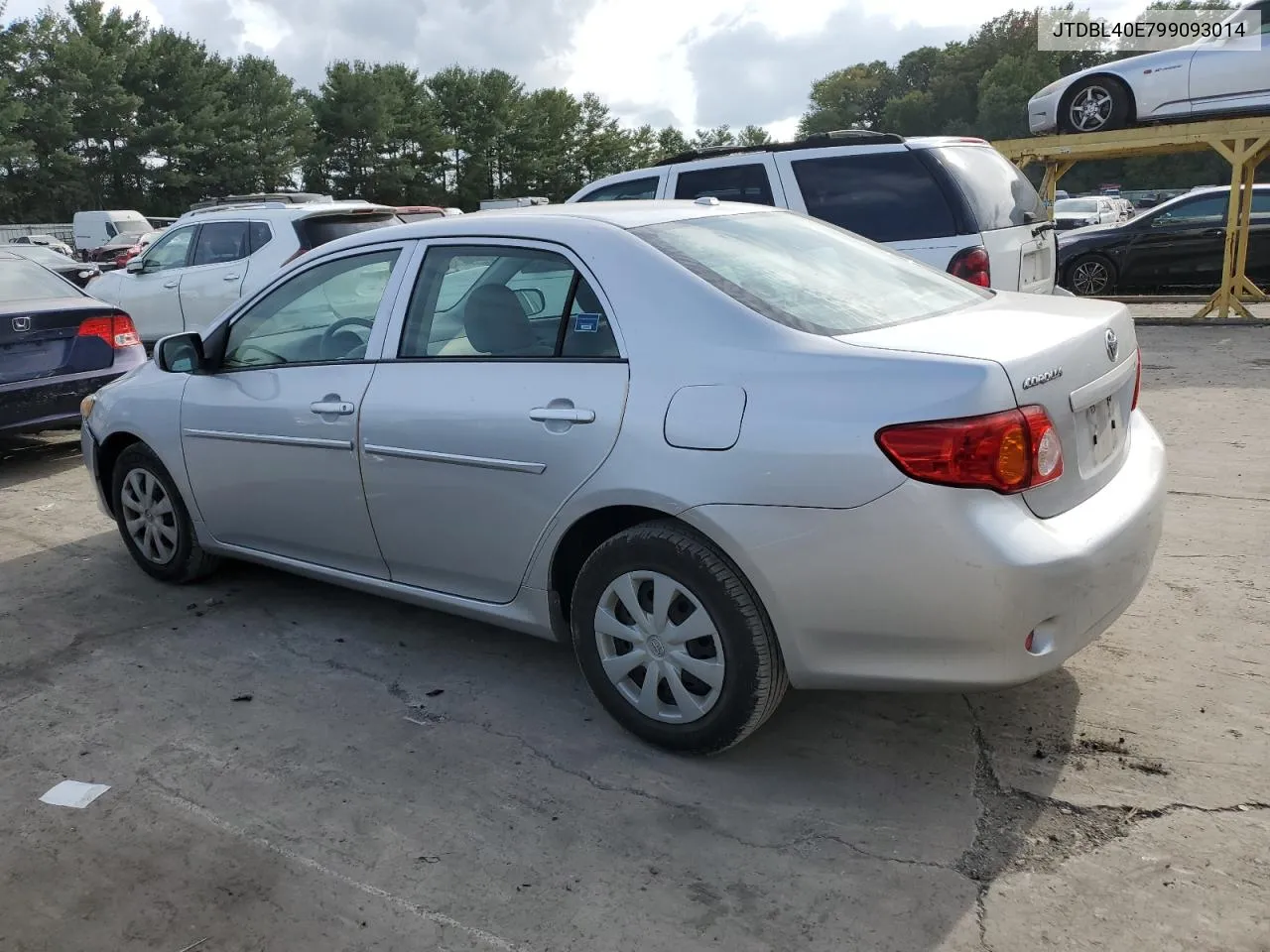 2009 Toyota Corolla Base VIN: JTDBL40E799093014 Lot: 71983344