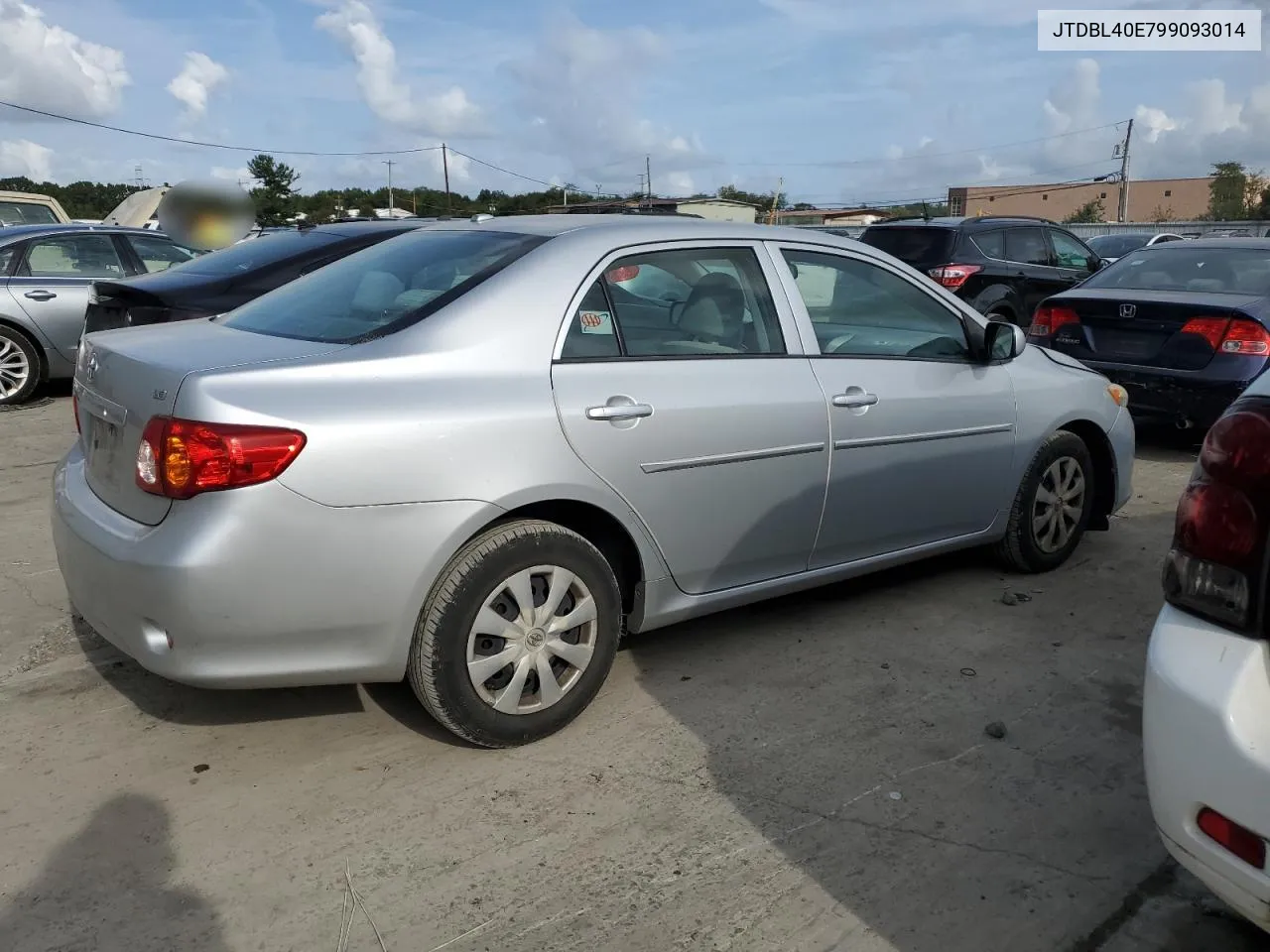 2009 Toyota Corolla Base VIN: JTDBL40E799093014 Lot: 71983344