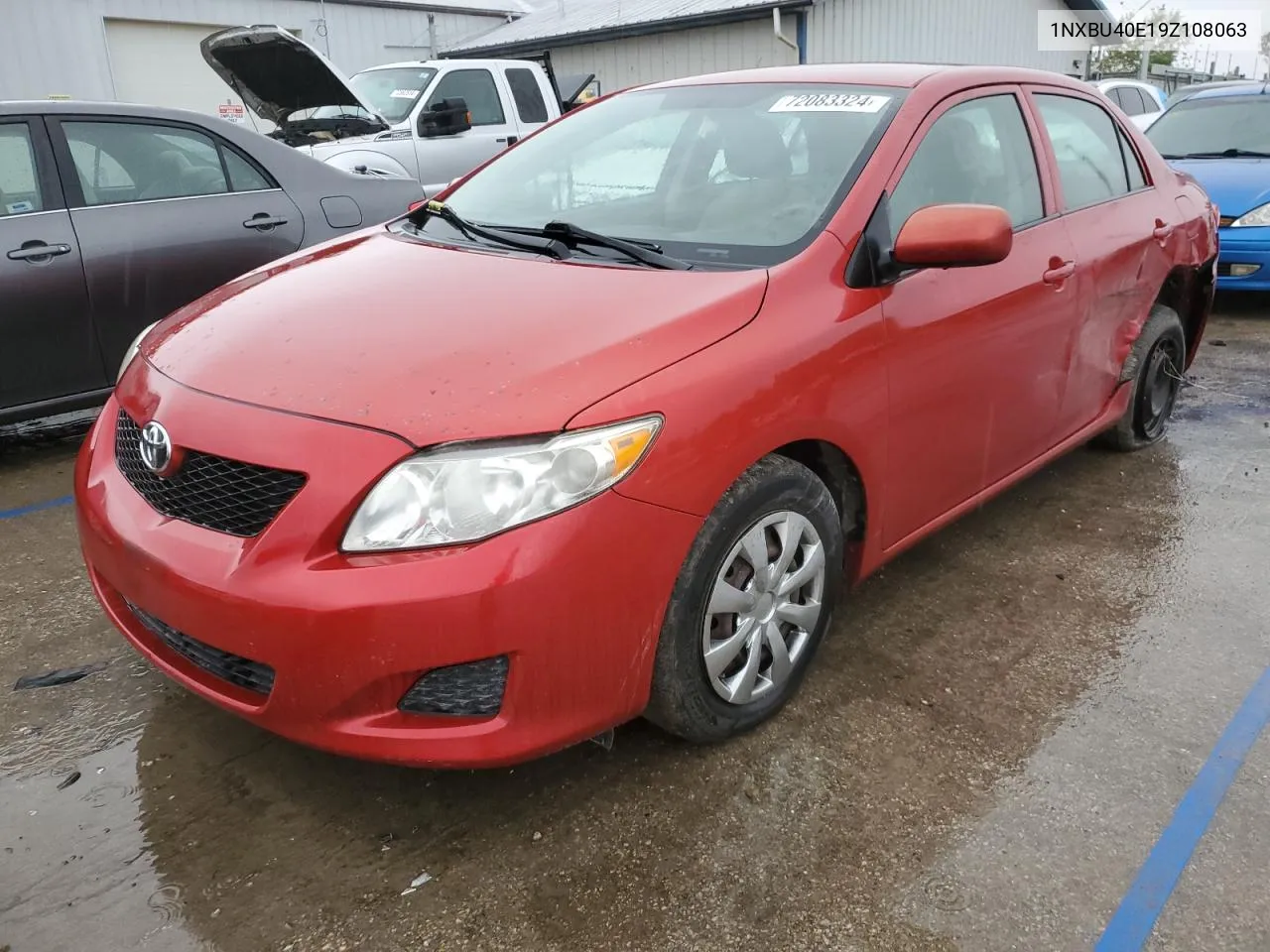 2009 Toyota Corolla Base VIN: 1NXBU40E19Z108063 Lot: 72083324