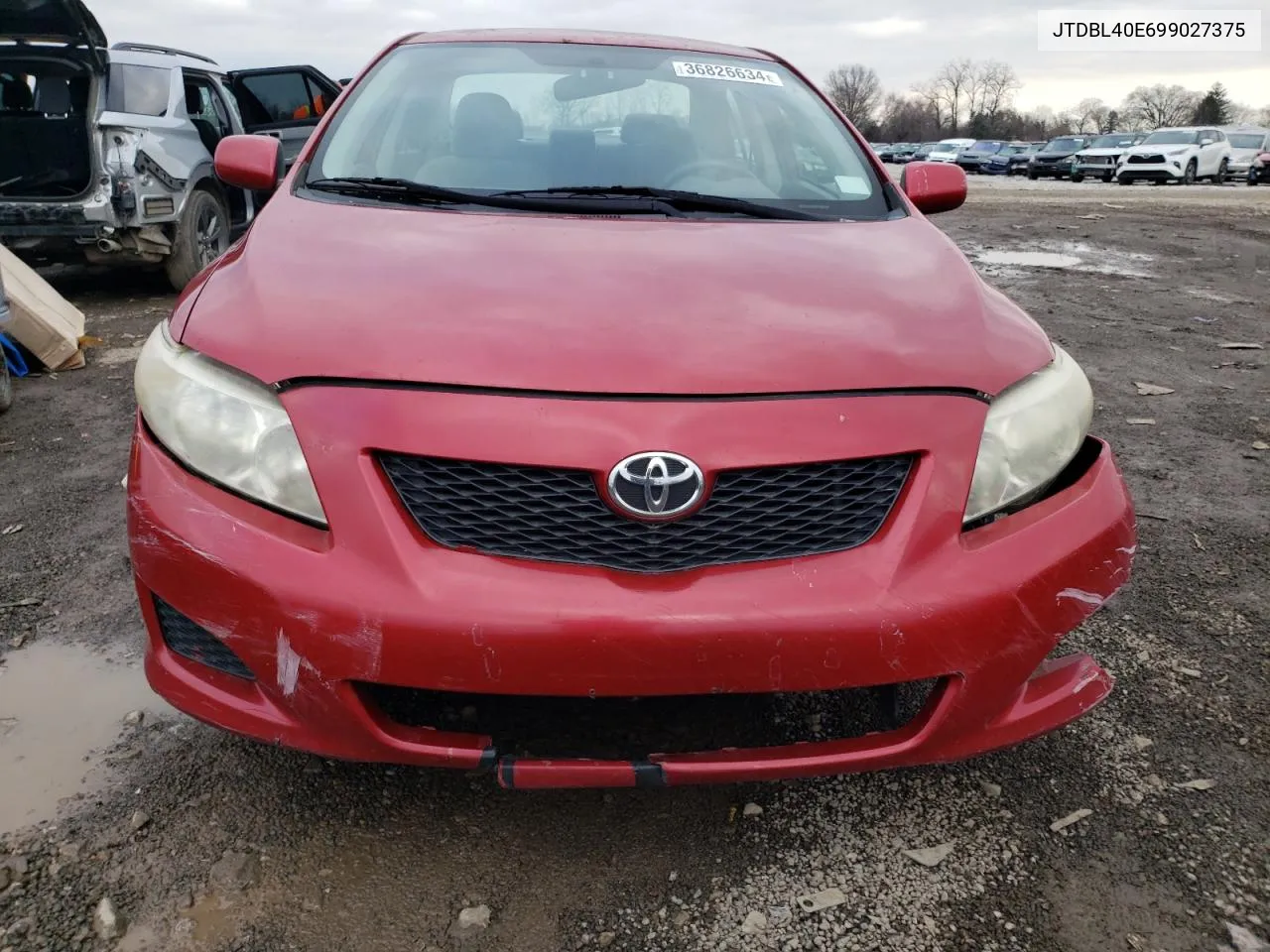 JTDBL40E699027375 2009 Toyota Corolla Base