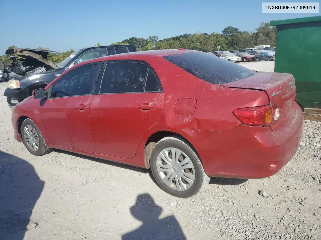 2009 Toyota Corolla Base VIN: 1NXBU40E79Z009019 Lot: 72251024