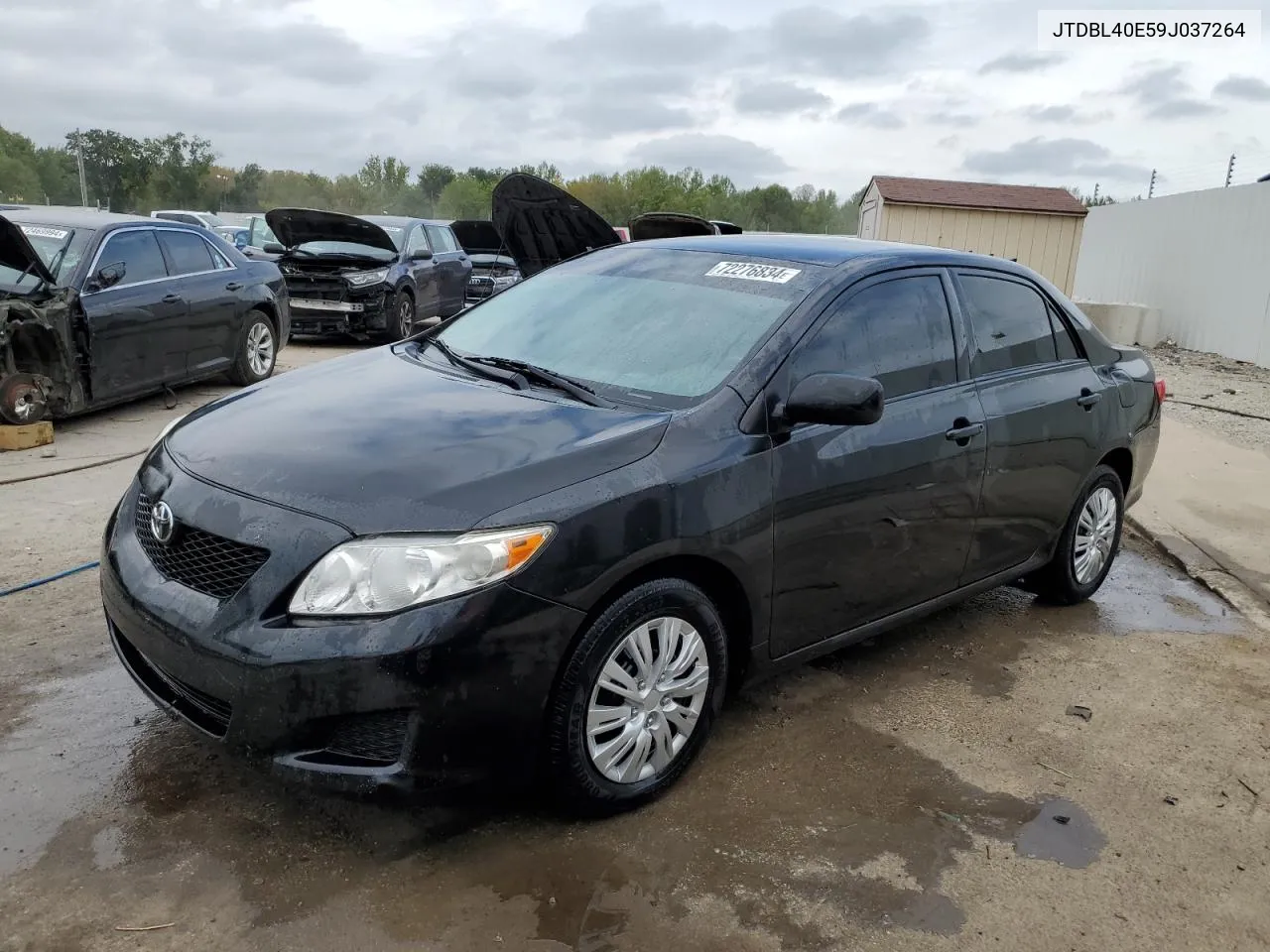 2009 Toyota Corolla Base VIN: JTDBL40E59J037264 Lot: 72276834