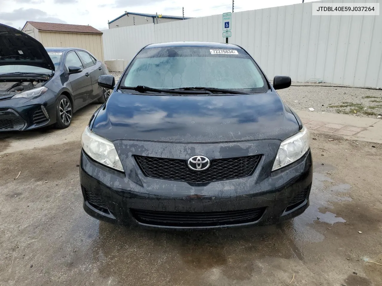 2009 Toyota Corolla Base VIN: JTDBL40E59J037264 Lot: 72276834