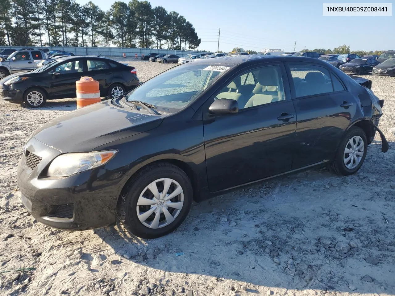 2009 Toyota Corolla Base VIN: 1NXBU40E09Z008441 Lot: 72397594