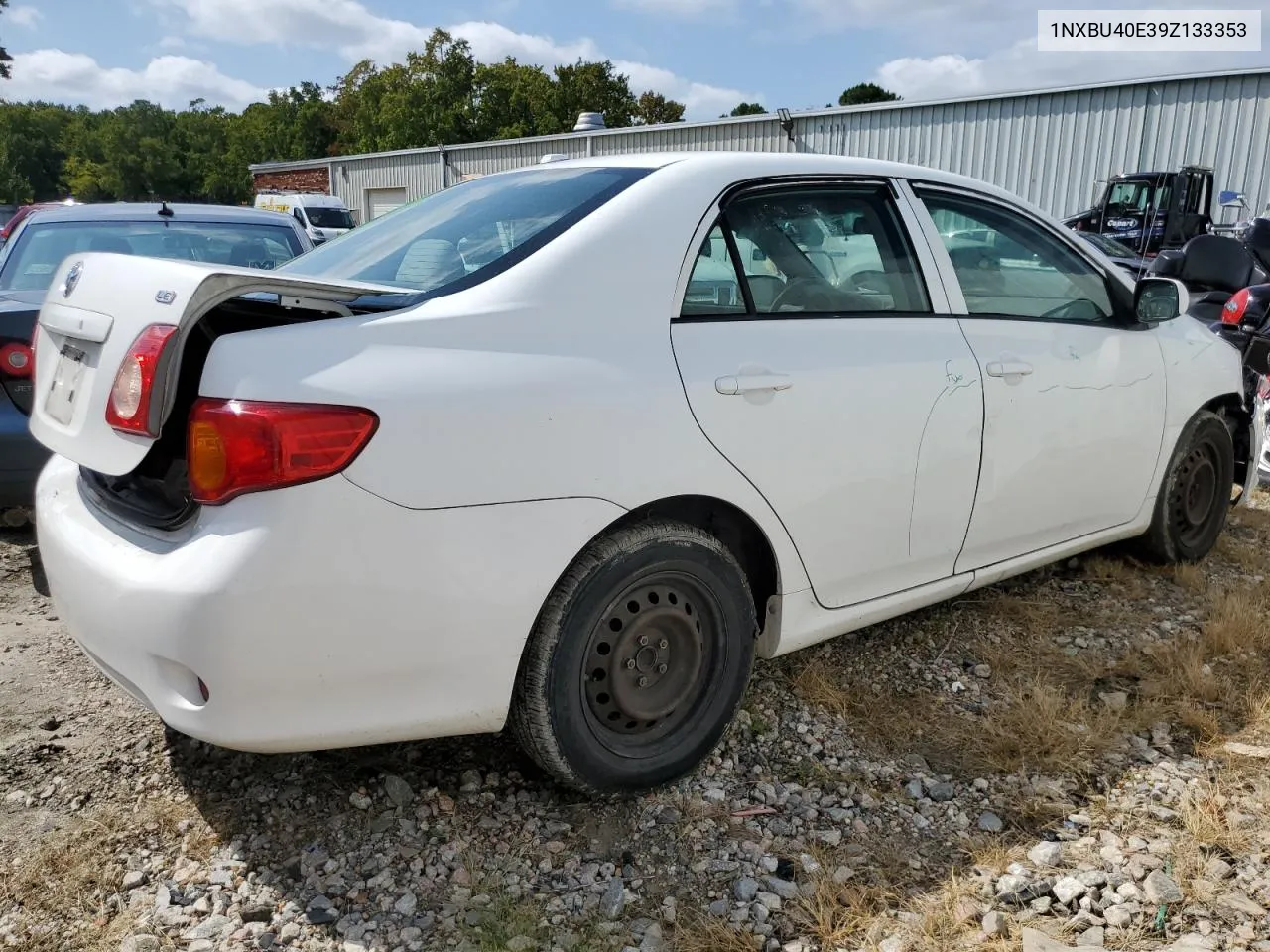 2009 Toyota Corolla Base VIN: 1NXBU40E39Z133353 Lot: 72411454