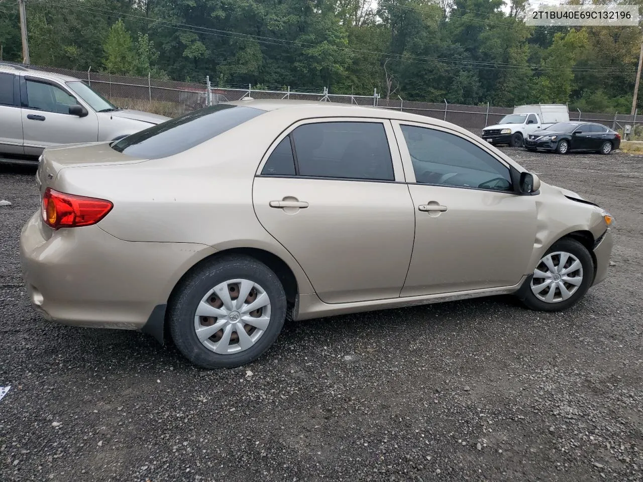 2009 Toyota Corolla Base VIN: 2T1BU40E69C132196 Lot: 72416824