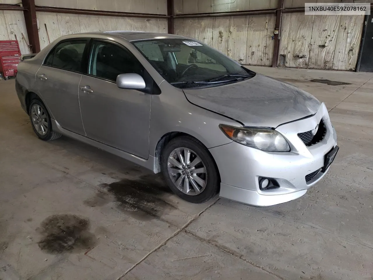 2009 Toyota Corolla Base VIN: 1NXBU40E59Z078162 Lot: 72517544