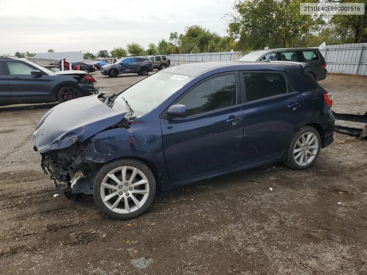 2T1GE40E89C001516 2009 Toyota Corolla Matrix Xrs