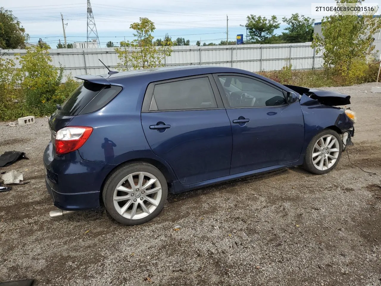 2009 Toyota Corolla Matrix Xrs VIN: 2T1GE40E89C001516 Lot: 72523184