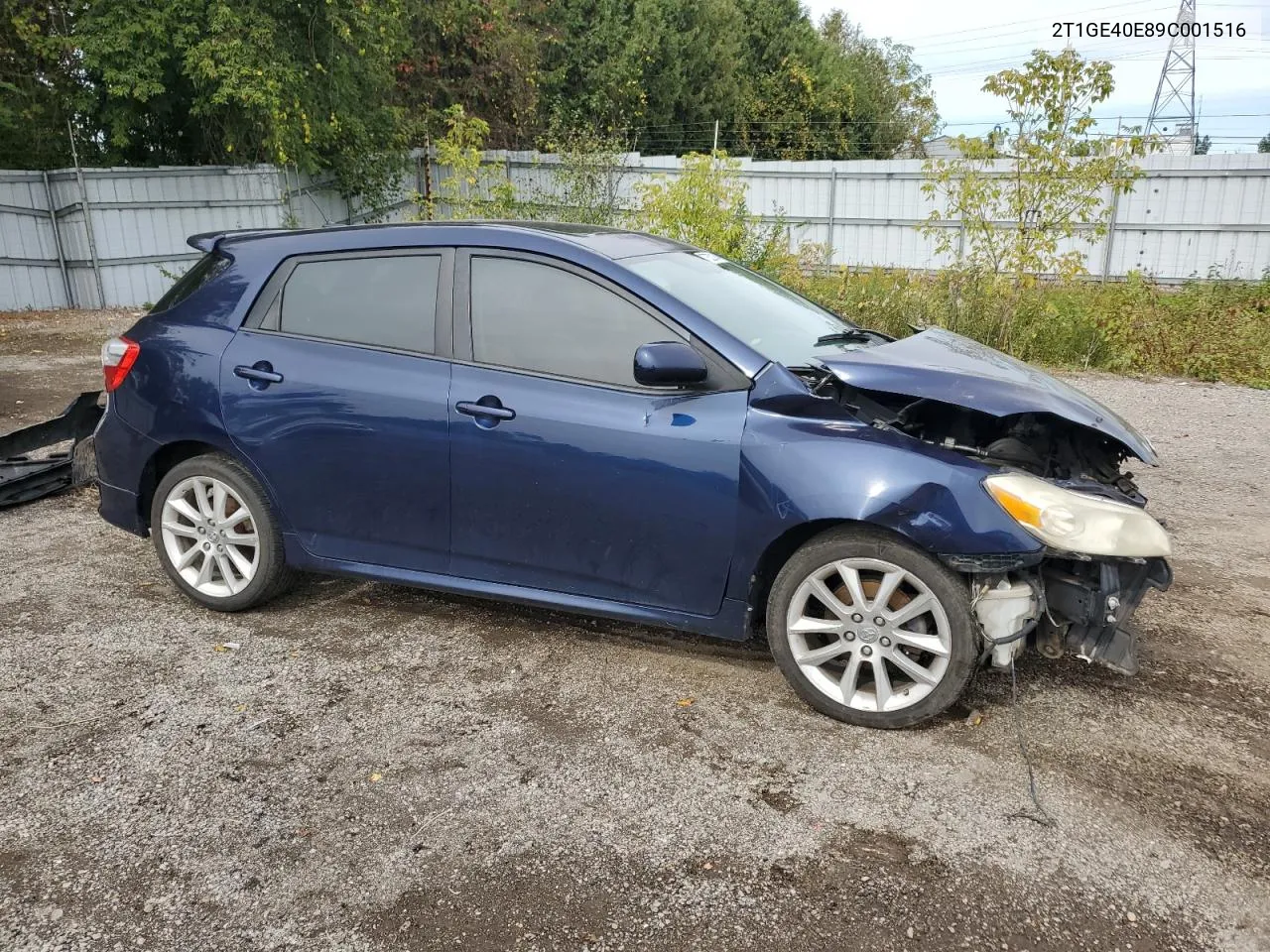 2009 Toyota Corolla Matrix Xrs VIN: 2T1GE40E89C001516 Lot: 72523184