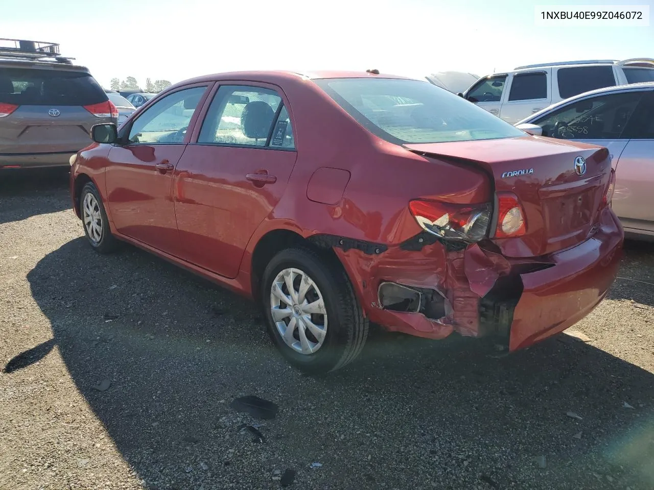 2009 Toyota Corolla Base VIN: 1NXBU40E99Z046072 Lot: 72565494