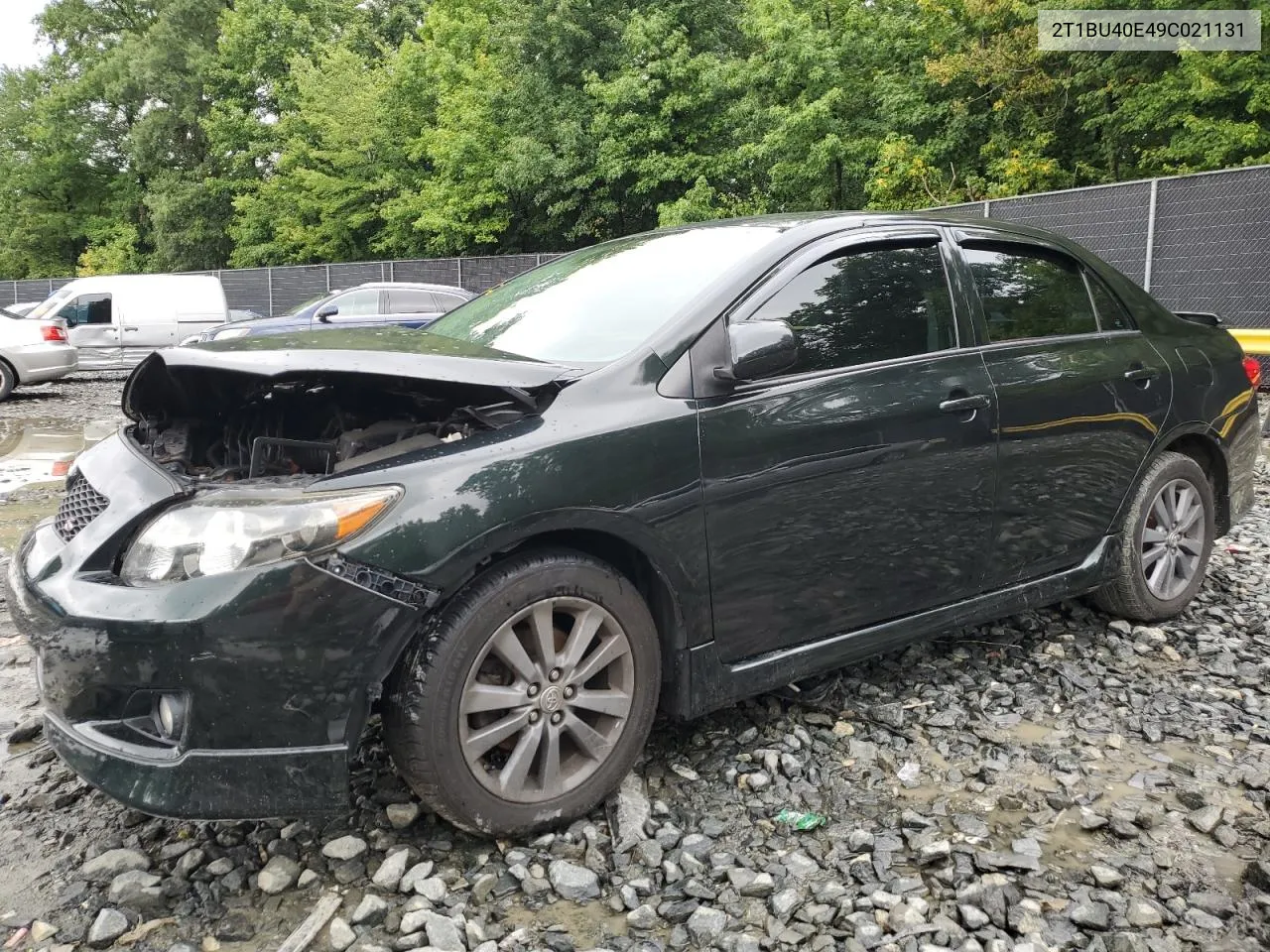 2009 Toyota Corolla Base VIN: 2T1BU40E49C021131 Lot: 72579294