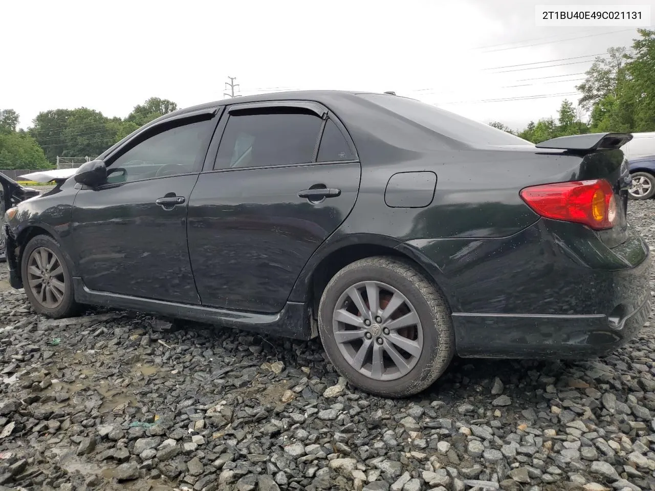 2009 Toyota Corolla Base VIN: 2T1BU40E49C021131 Lot: 72579294