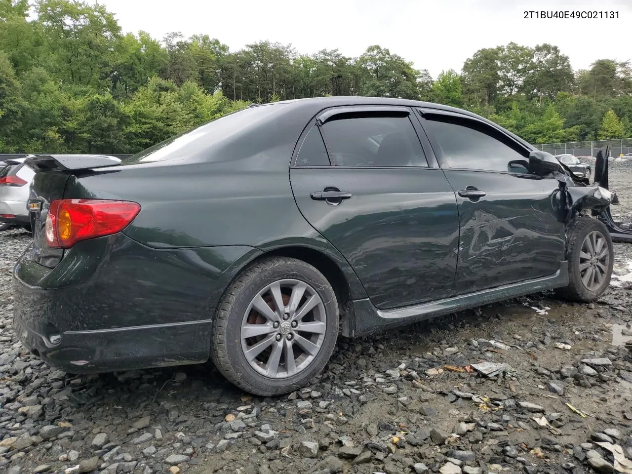 2009 Toyota Corolla Base VIN: 2T1BU40E49C021131 Lot: 72579294