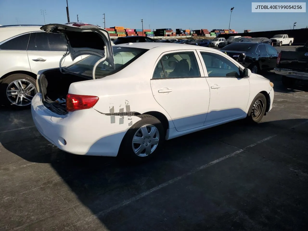 2009 Toyota Corolla Base VIN: JTDBL40E199054256 Lot: 72591734