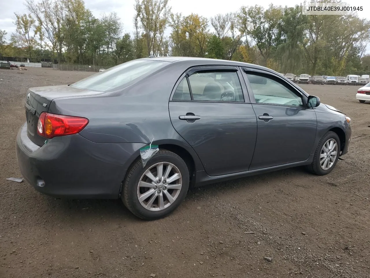 2009 Toyota Corolla Base VIN: JTDBL40E39J001945 Lot: 72618164