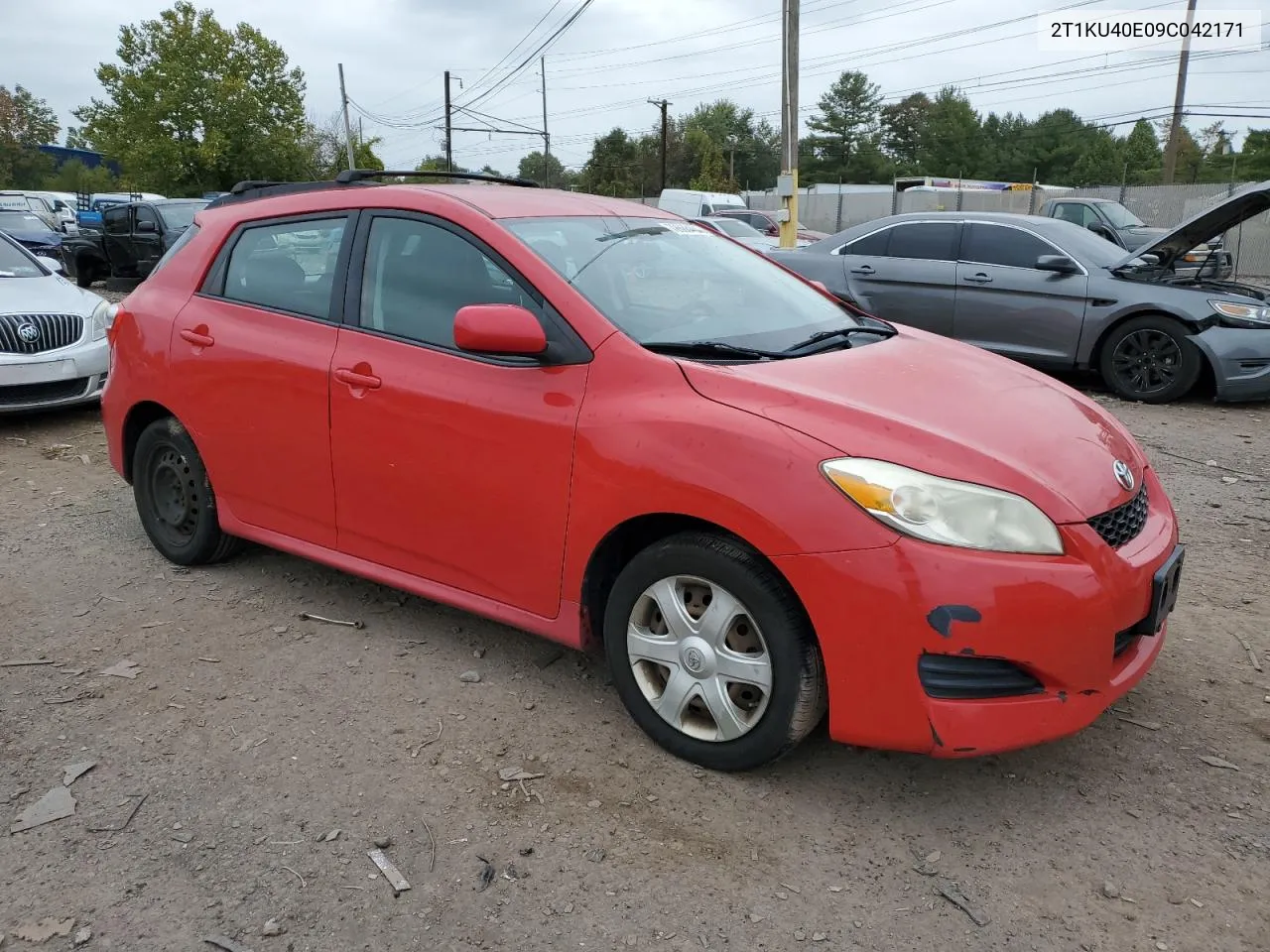 2009 Toyota Corolla Matrix VIN: 2T1KU40E09C042171 Lot: 72688464