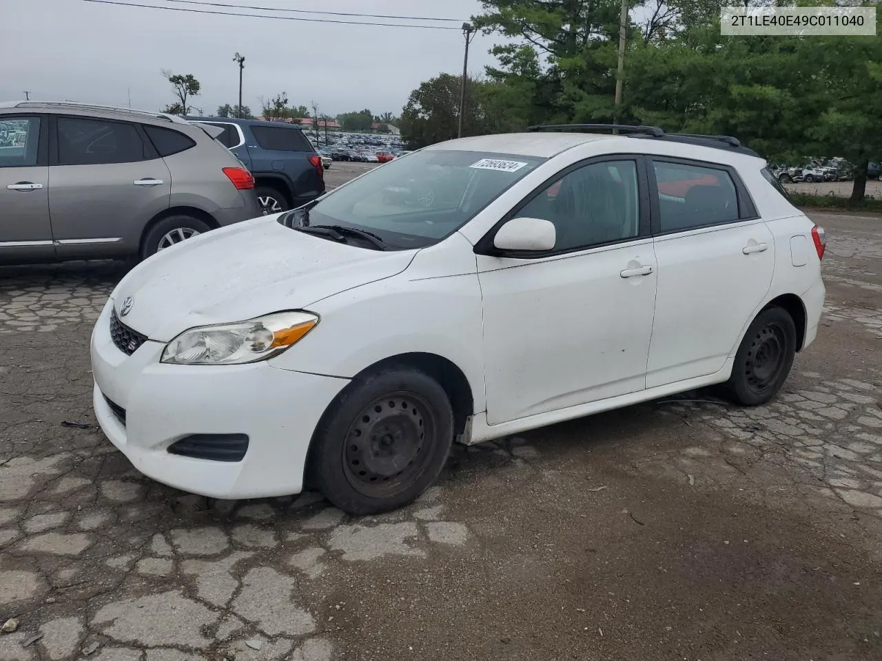 2009 Toyota Corolla Matrix S VIN: 2T1LE40E49C011040 Lot: 72693624