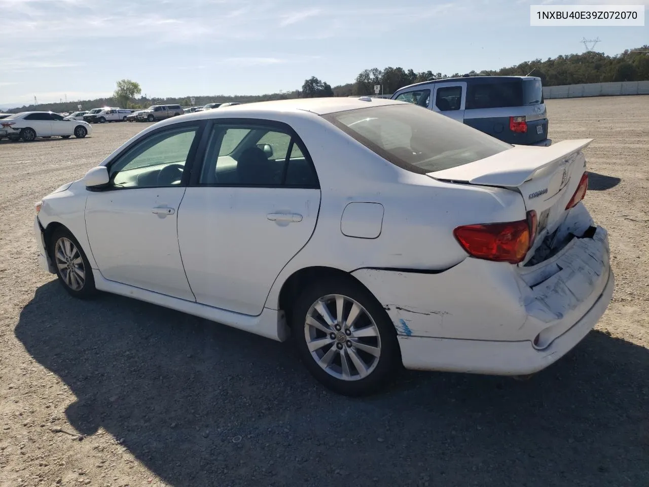 2009 Toyota Corolla Base VIN: 1NXBU40E39Z072070 Lot: 72709784