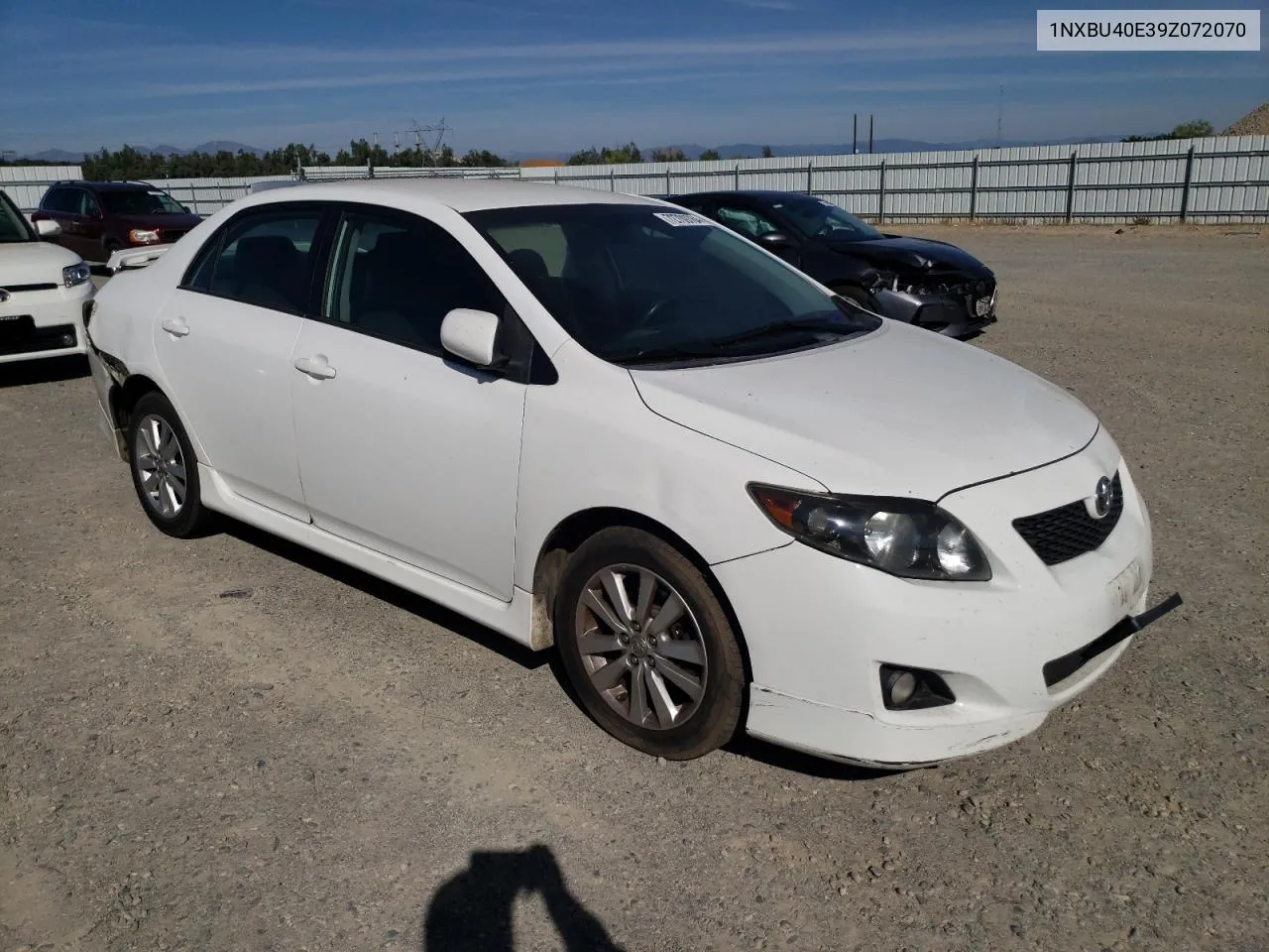 2009 Toyota Corolla Base VIN: 1NXBU40E39Z072070 Lot: 72709784