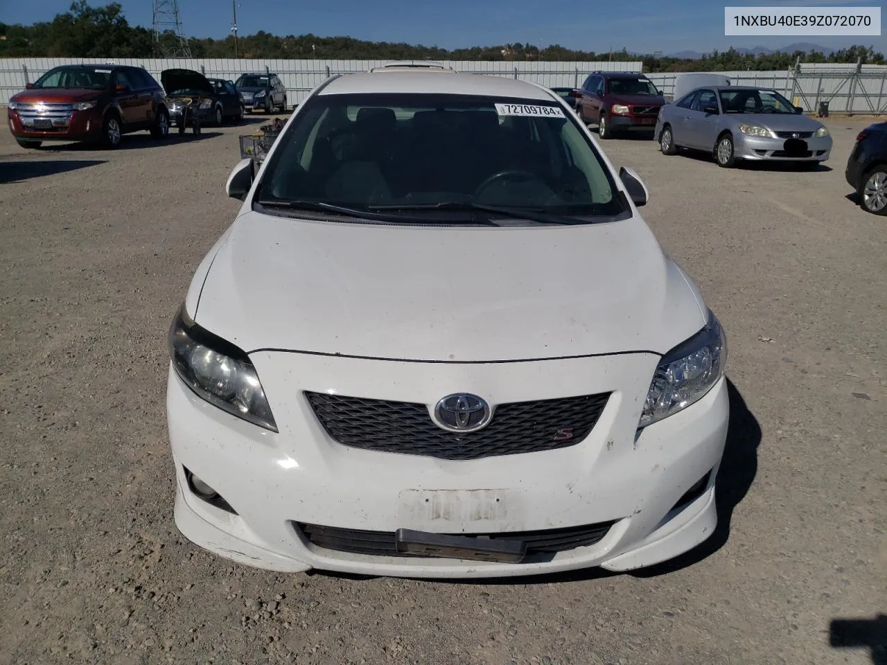 2009 Toyota Corolla Base VIN: 1NXBU40E39Z072070 Lot: 72709784