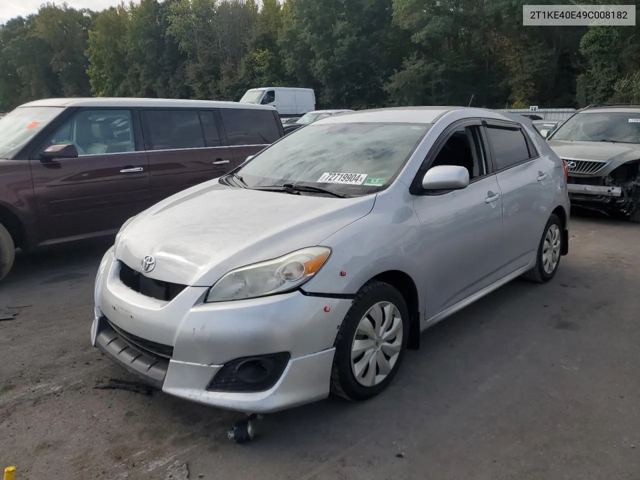 2009 Toyota Corolla Matrix S VIN: 2T1KE40E49C008182 Lot: 72719904