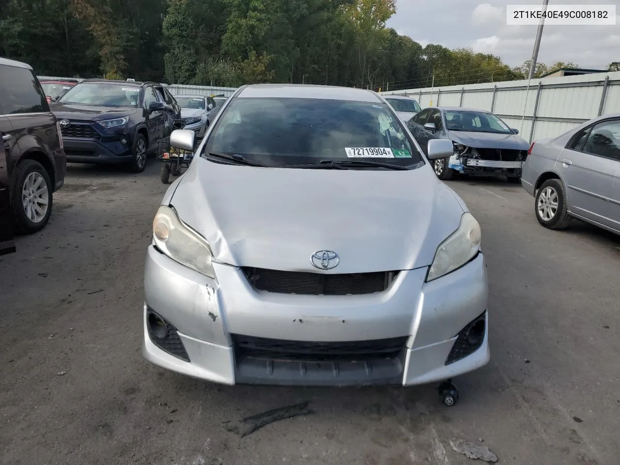 2T1KE40E49C008182 2009 Toyota Corolla Matrix S