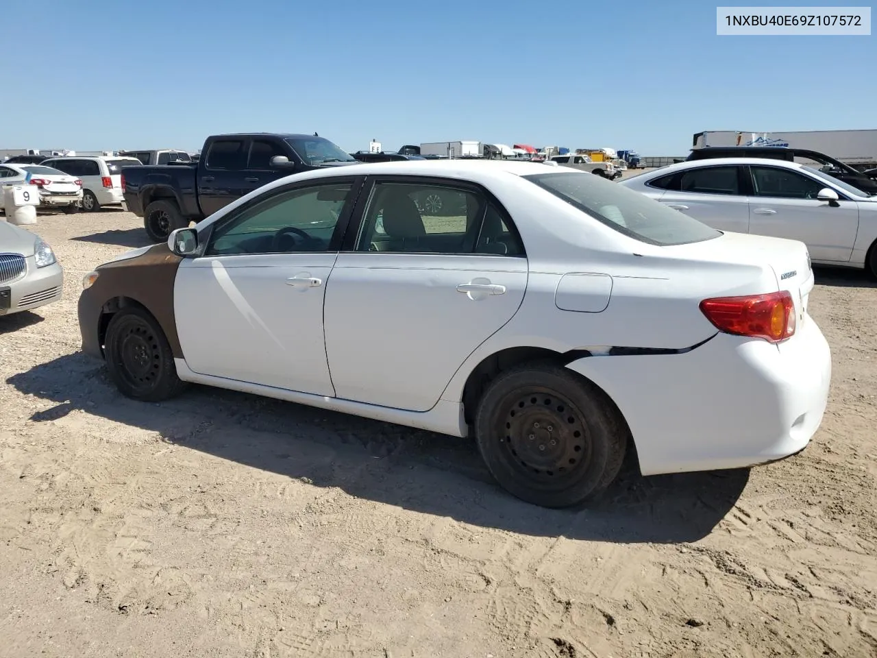 2009 Toyota Corolla Base VIN: 1NXBU40E69Z107572 Lot: 72963914