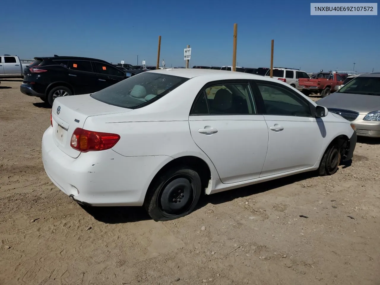 1NXBU40E69Z107572 2009 Toyota Corolla Base