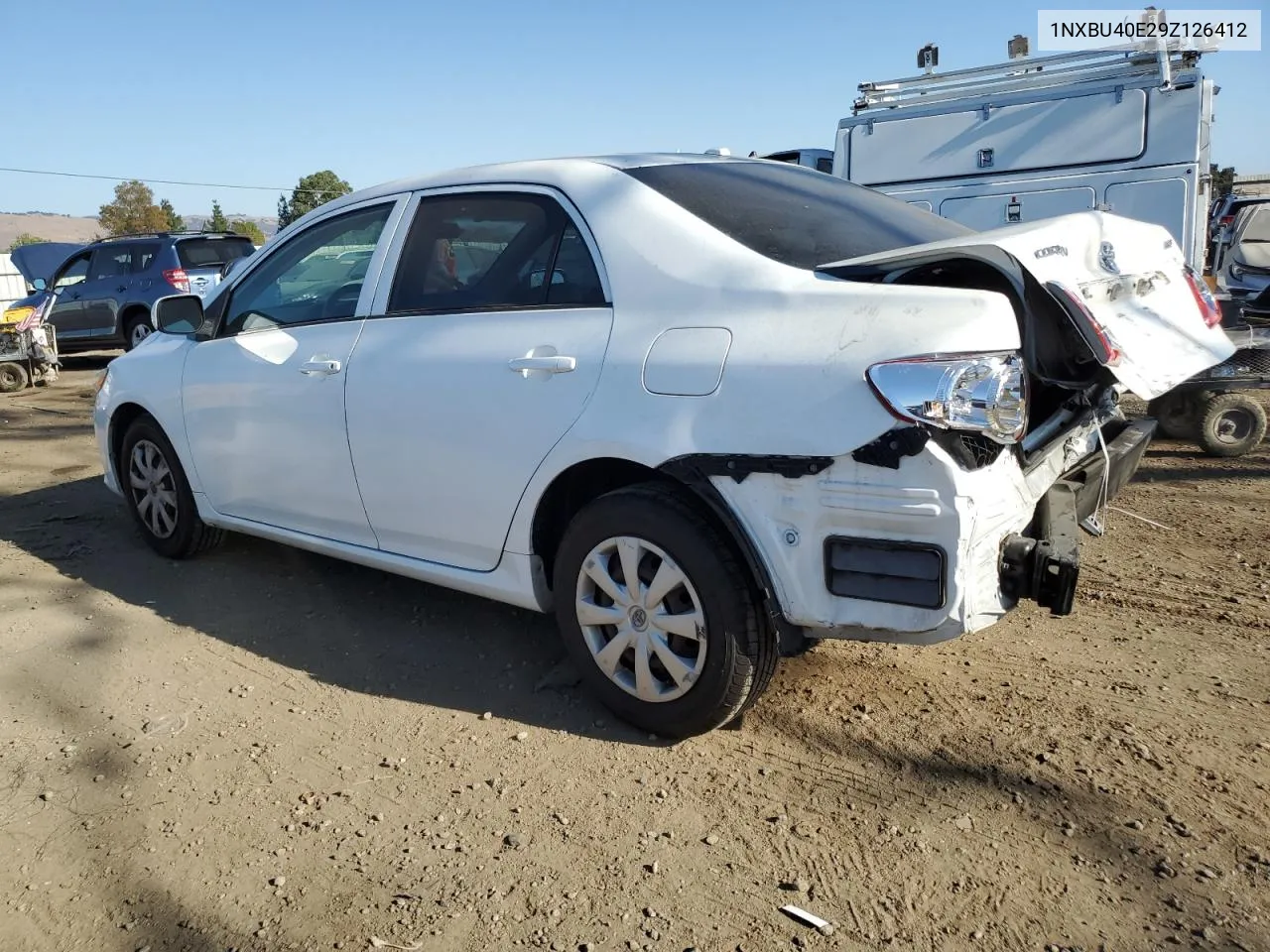 2009 Toyota Corolla Base VIN: 1NXBU40E29Z126412 Lot: 72994804