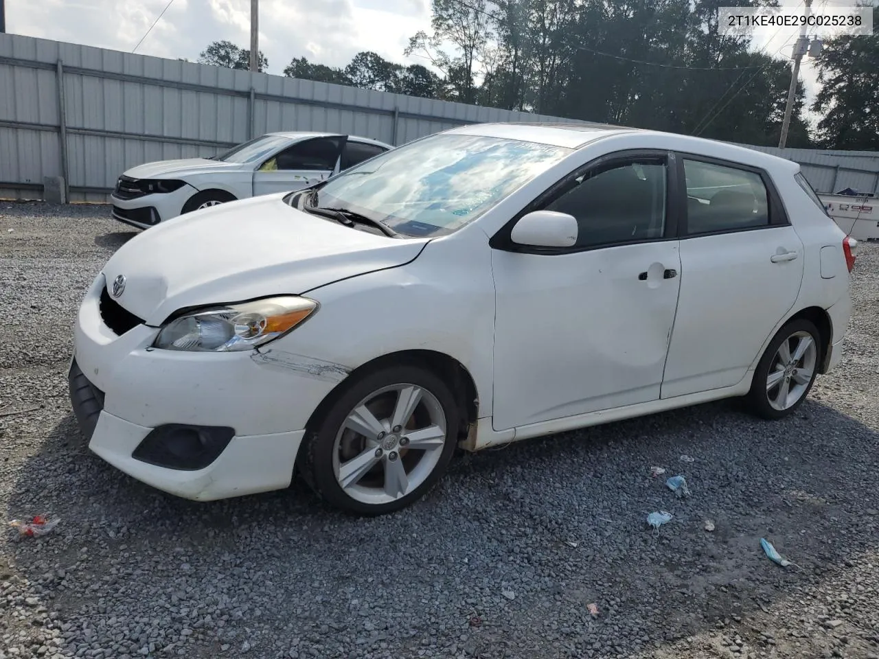 2009 Toyota Corolla Matrix S VIN: 2T1KE40E29C025238 Lot: 72995414