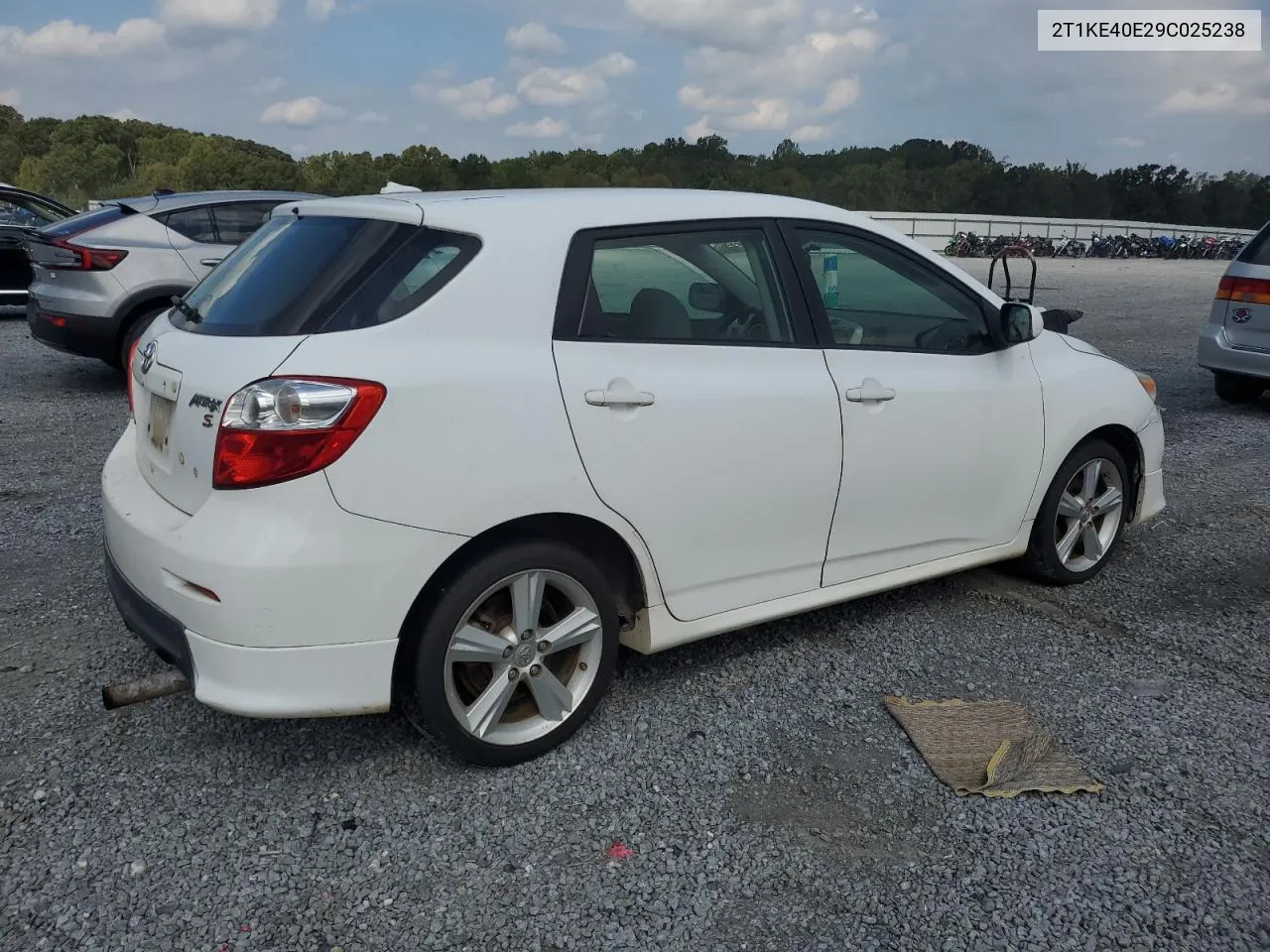 2009 Toyota Corolla Matrix S VIN: 2T1KE40E29C025238 Lot: 72995414