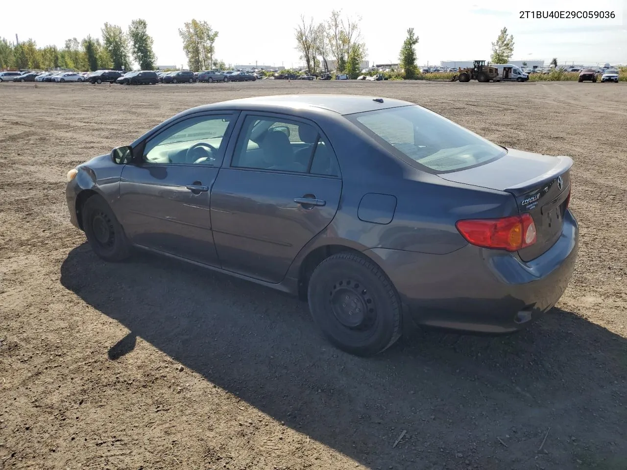 2009 Toyota Corolla Base VIN: 2T1BU40E29C059036 Lot: 72995824