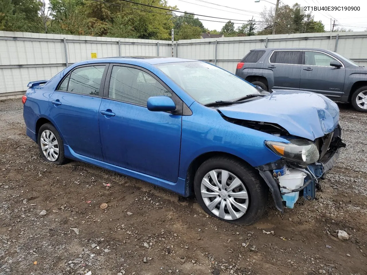 2009 Toyota Corolla Base VIN: 2T1BU40E39C190900 Lot: 73013854