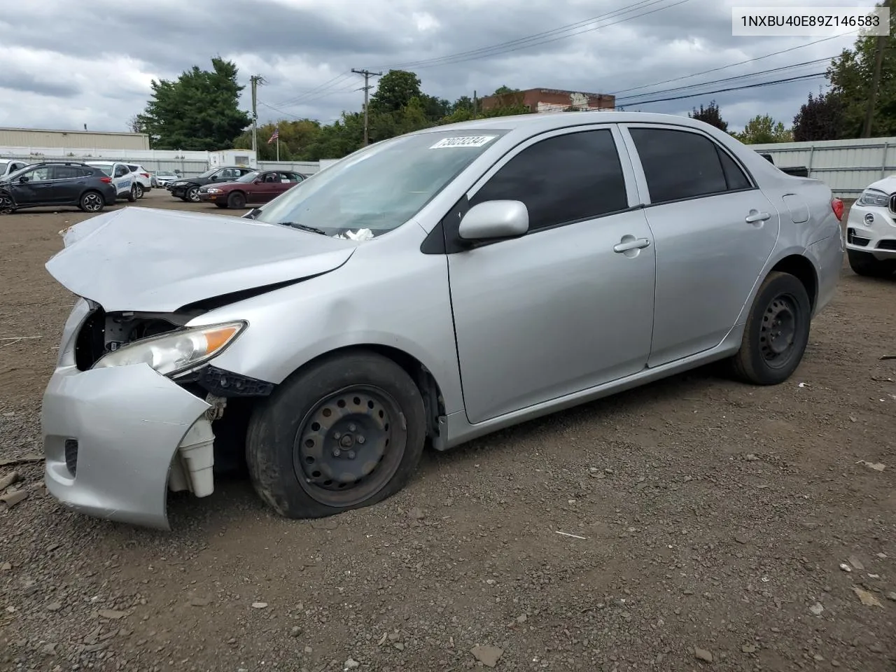 1NXBU40E89Z146583 2009 Toyota Corolla Base