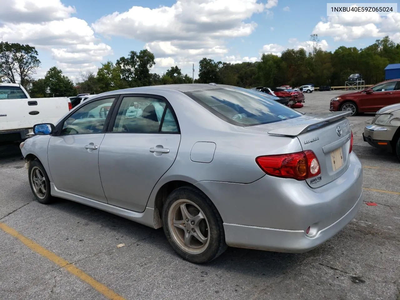 2009 Toyota Corolla Base VIN: 1NXBU40E59Z065024 Lot: 73024774