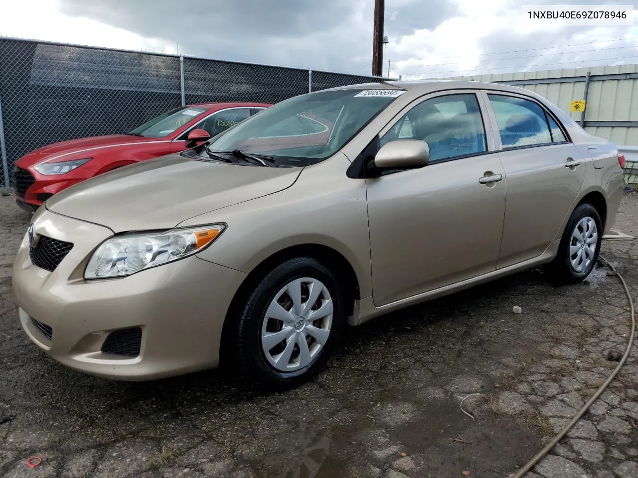 2009 Toyota Corolla Base VIN: 1NXBU40E69Z078946 Lot: 73035694